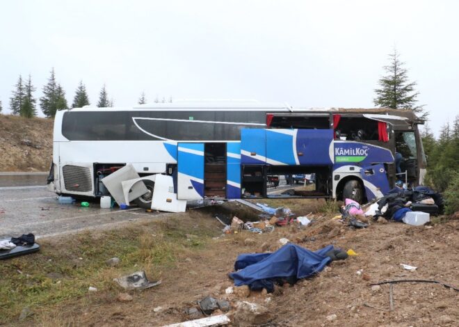 Eskişehir’deki otobüs kazasında hava koşullarında uyulmamış